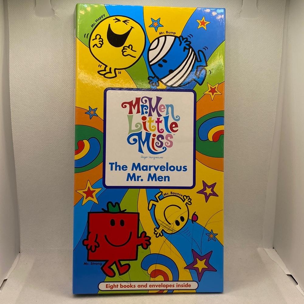 The Marvelous Mr.Men - Mr.Men Little Miss- 8 Book Set with Envelopes Inside